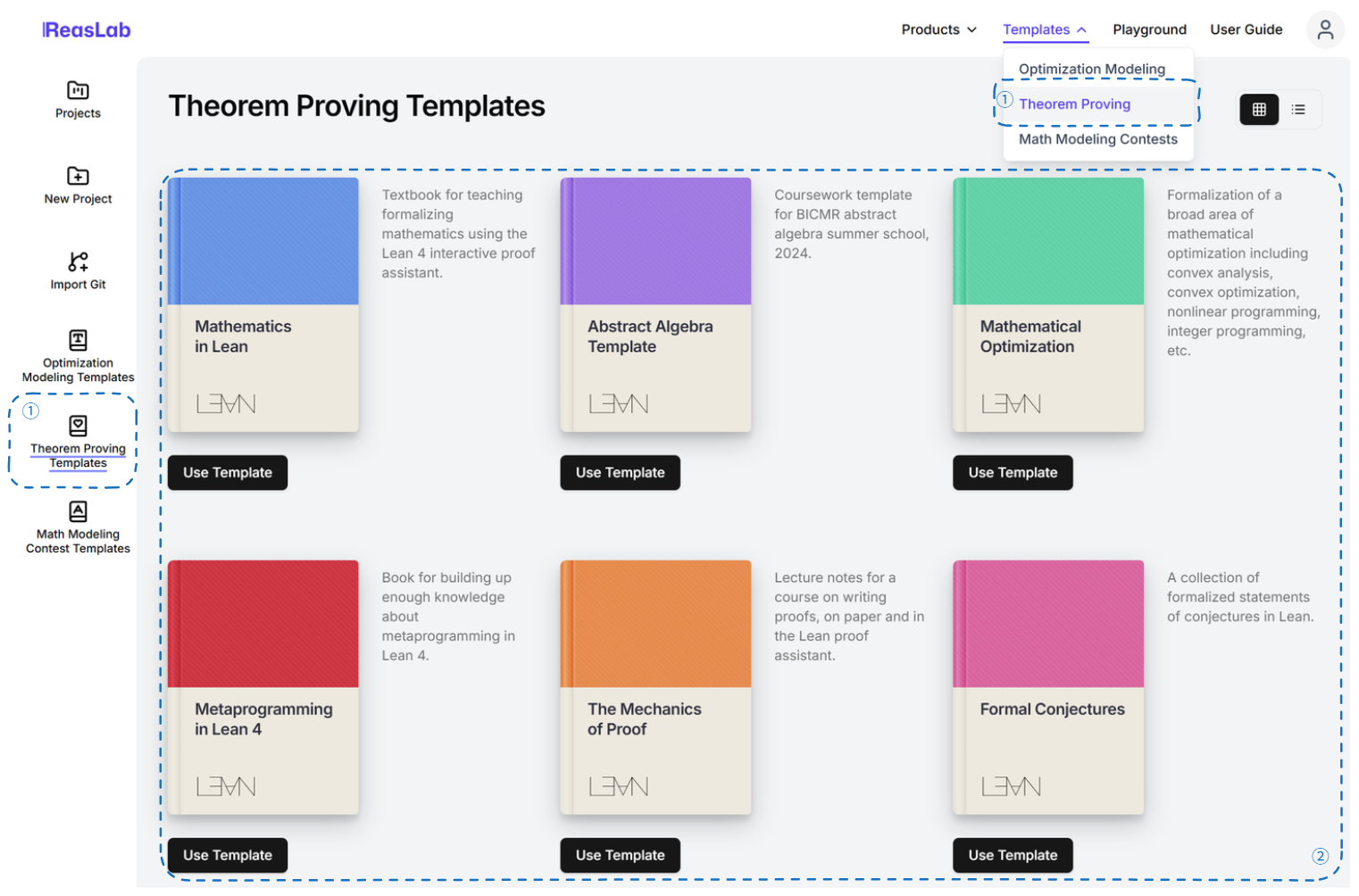 Lean Templates